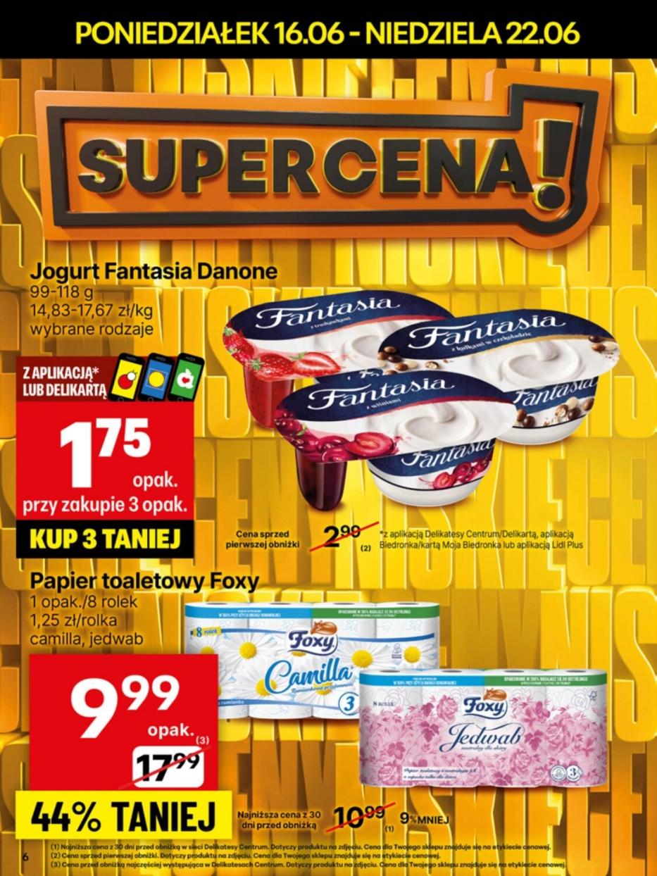 Gazetka promocyjna Delikatesy Centrum str. 6