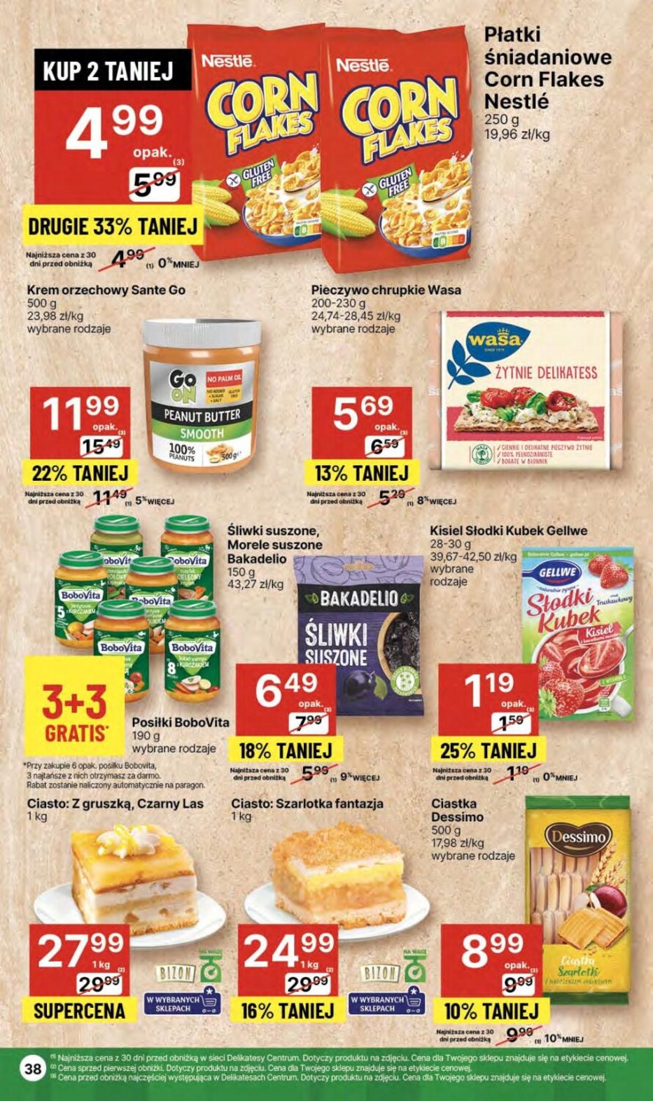 Gazetka promocyjna Delikatesy Centrum str. 38
