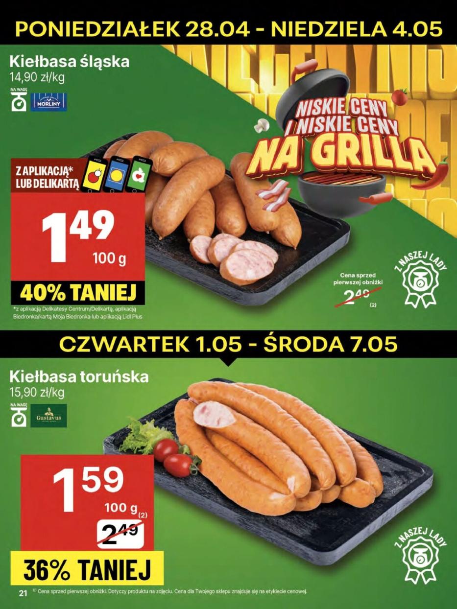Gazetka promocyjna Delikatesy Centrum str. 21