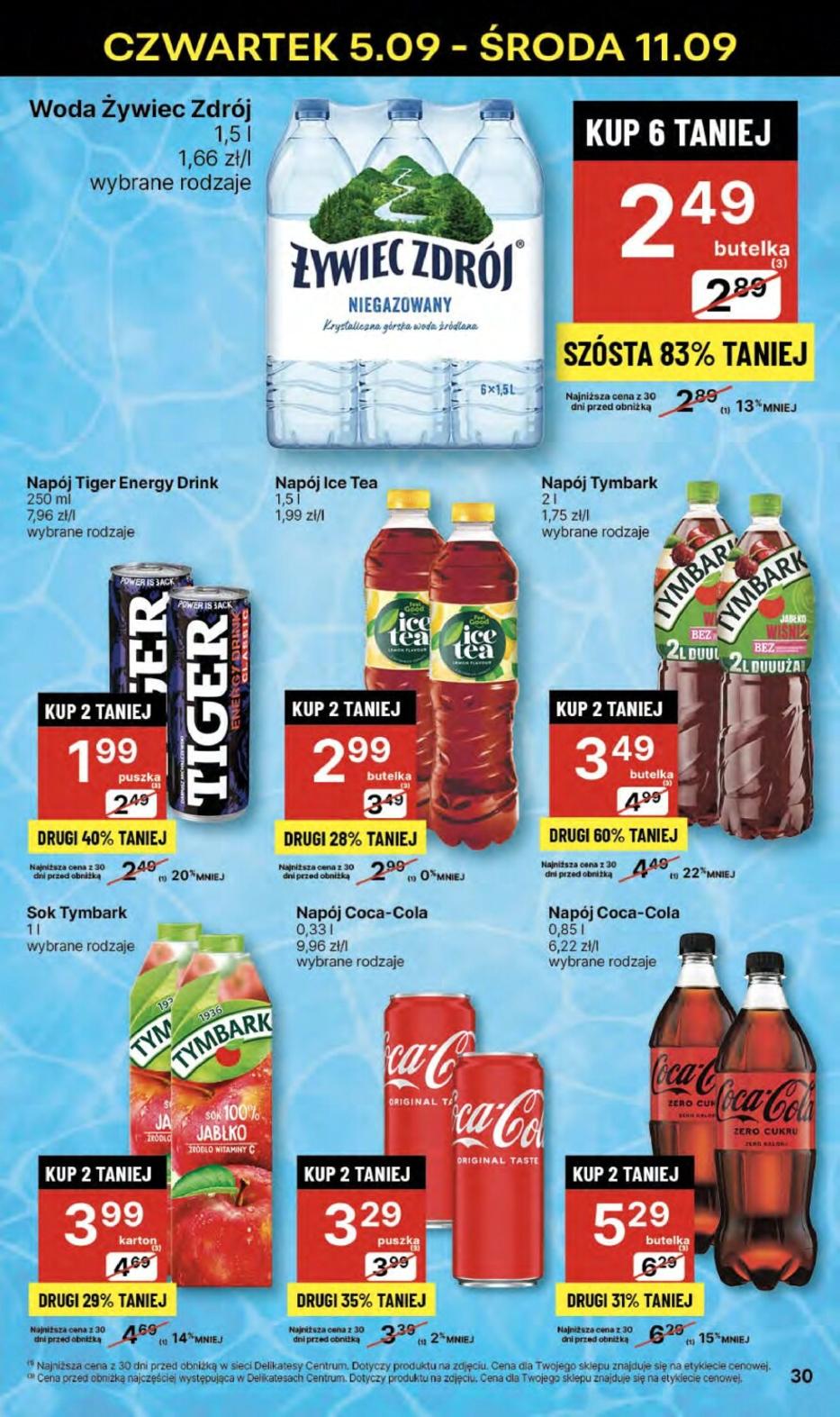 Gazetka promocyjna Delikatesy Centrum str. 30