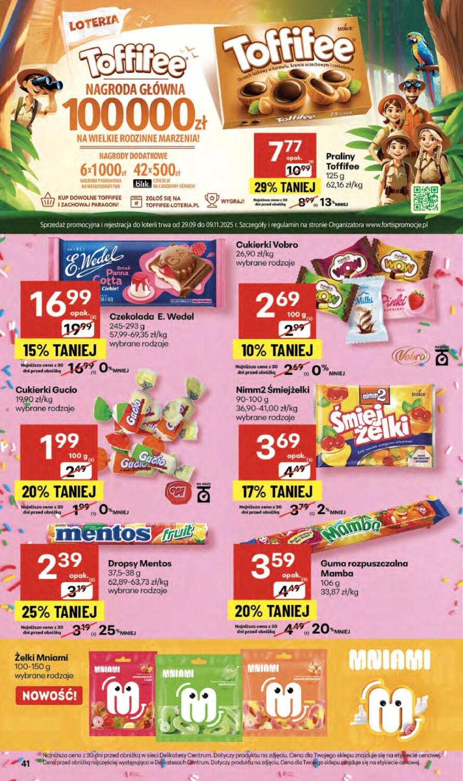 Gazetka promocyjna Delikatesy Centrum str. 41