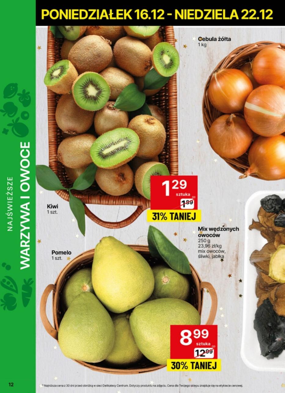 Gazetka promocyjna Delikatesy Centrum str. 12