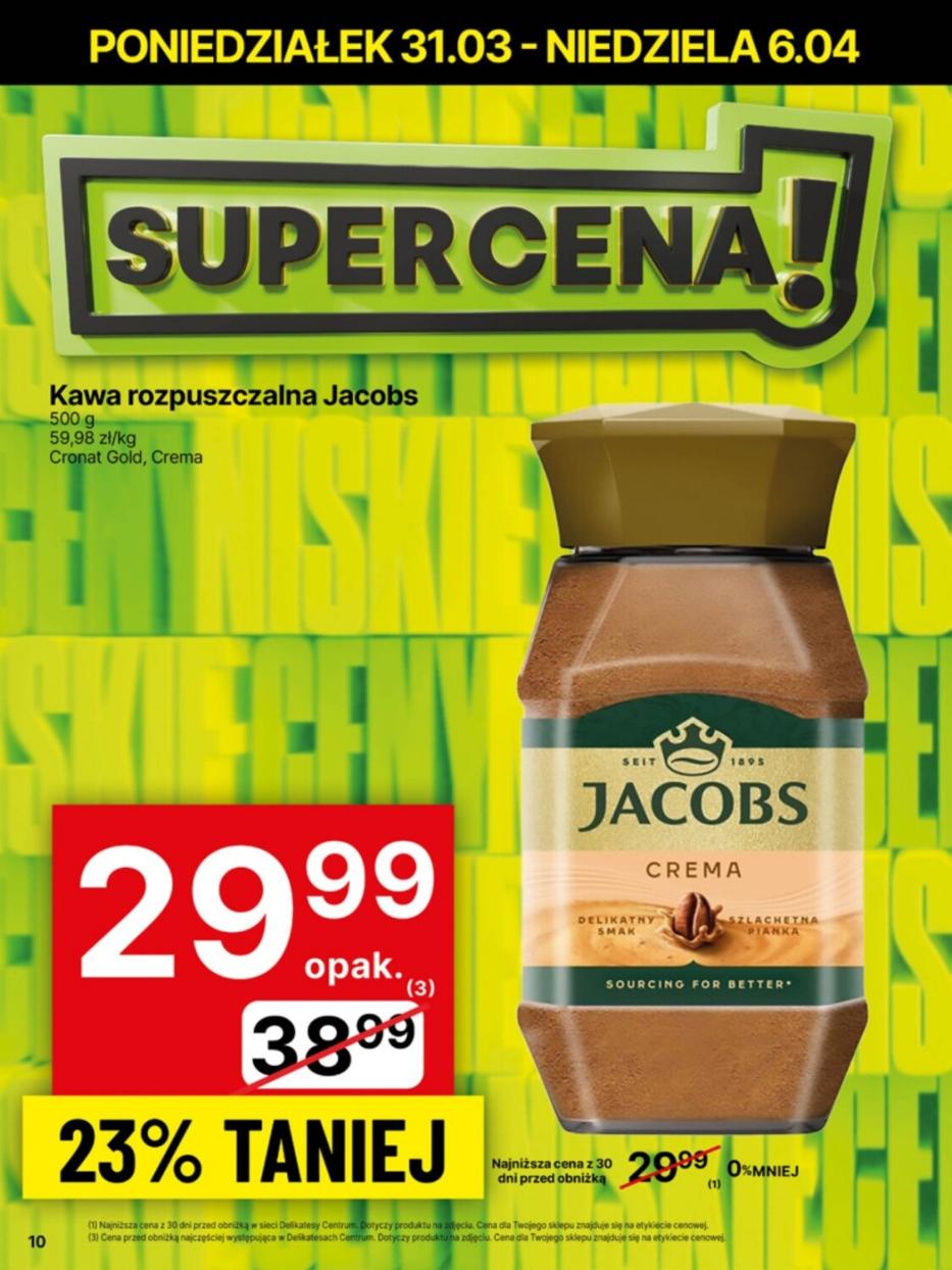 Gazetka promocyjna Delikatesy Centrum str. 10