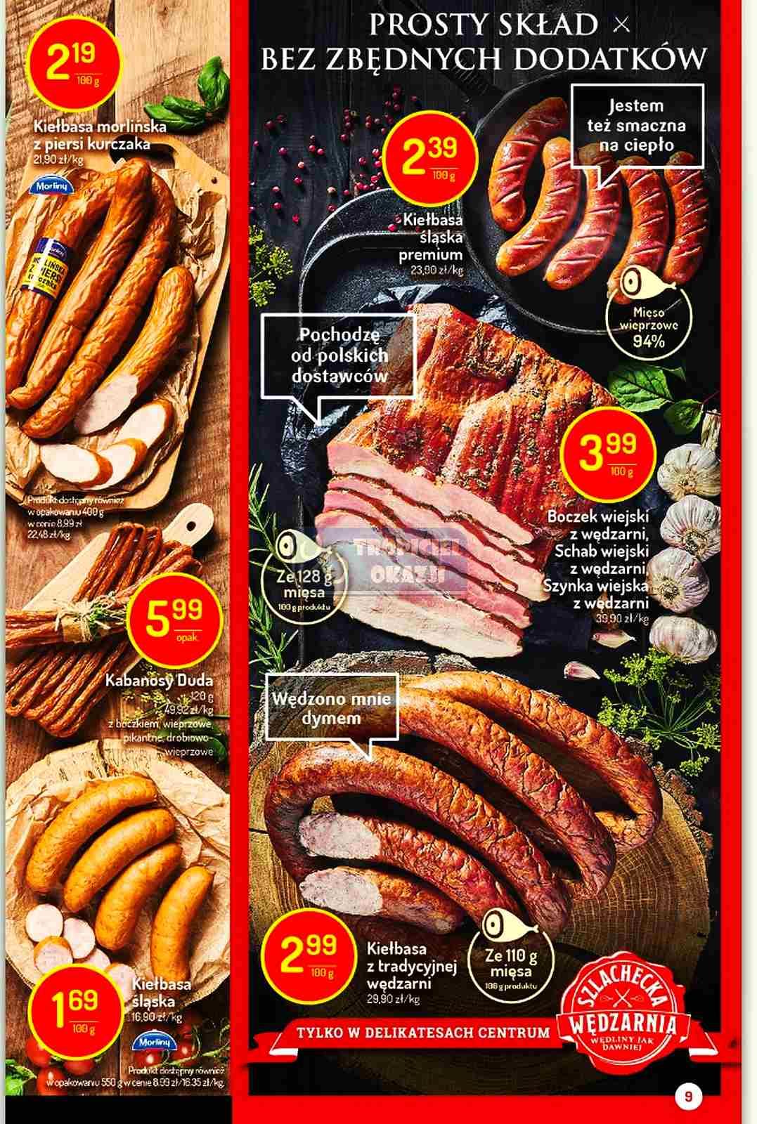 Gazetka promocyjna Delikatesy Centrum str. 9