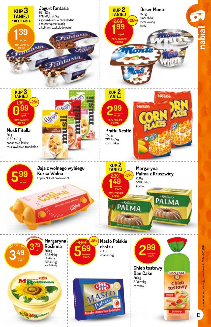 Gazetka promocyjna Delikatesy Centrum str. 13