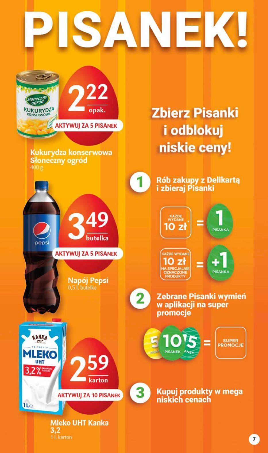 Gazetka promocyjna Delikatesy Centrum str. 7
