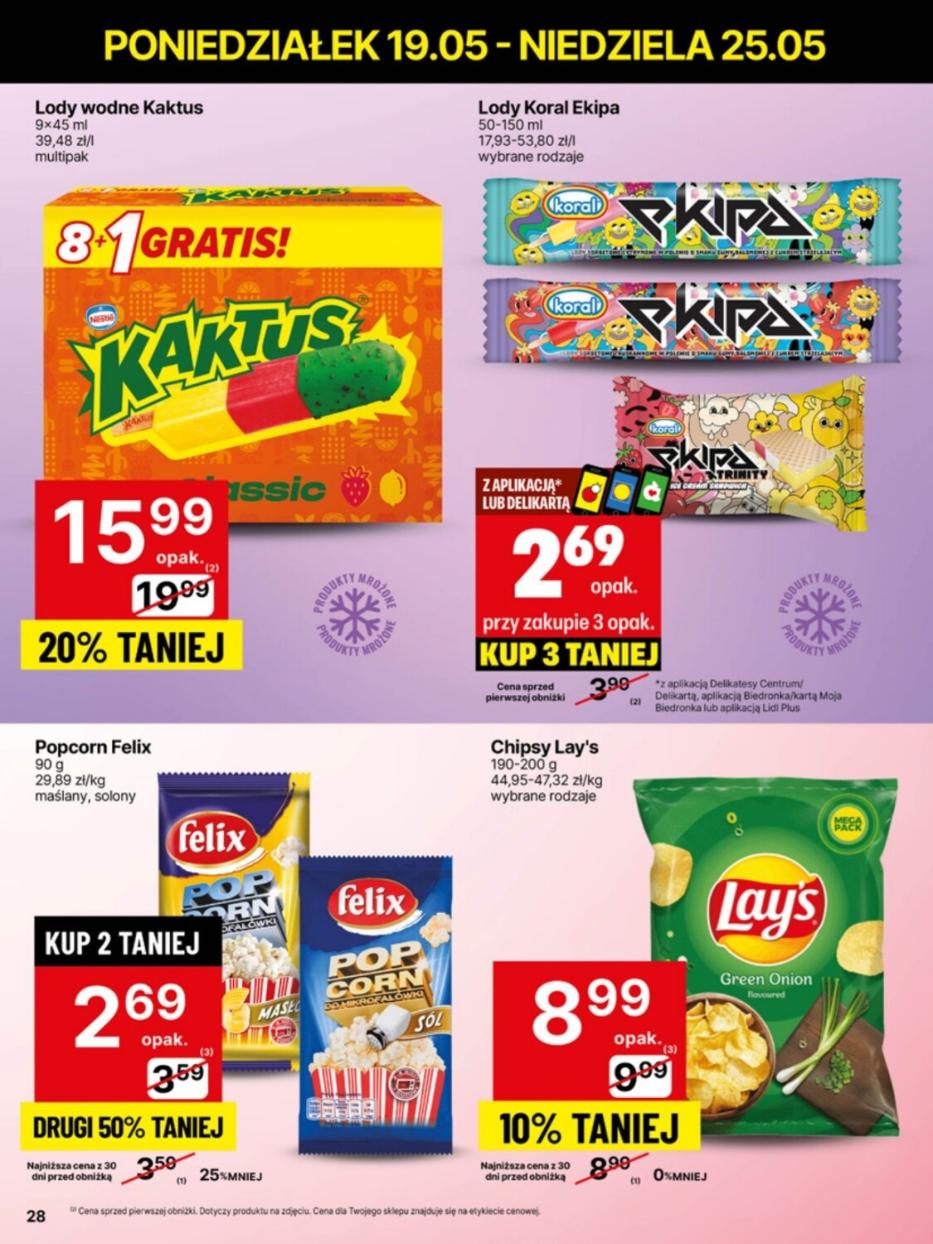 Gazetka promocyjna Delikatesy Centrum str. 28