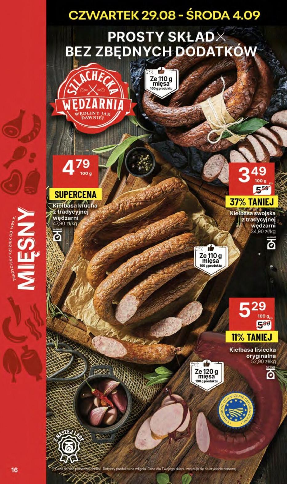 Gazetka promocyjna Delikatesy Centrum str. 16