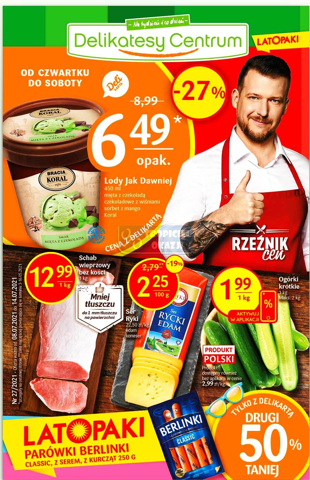 Gazetka promocyjna Delikatesy Centrum str. 1