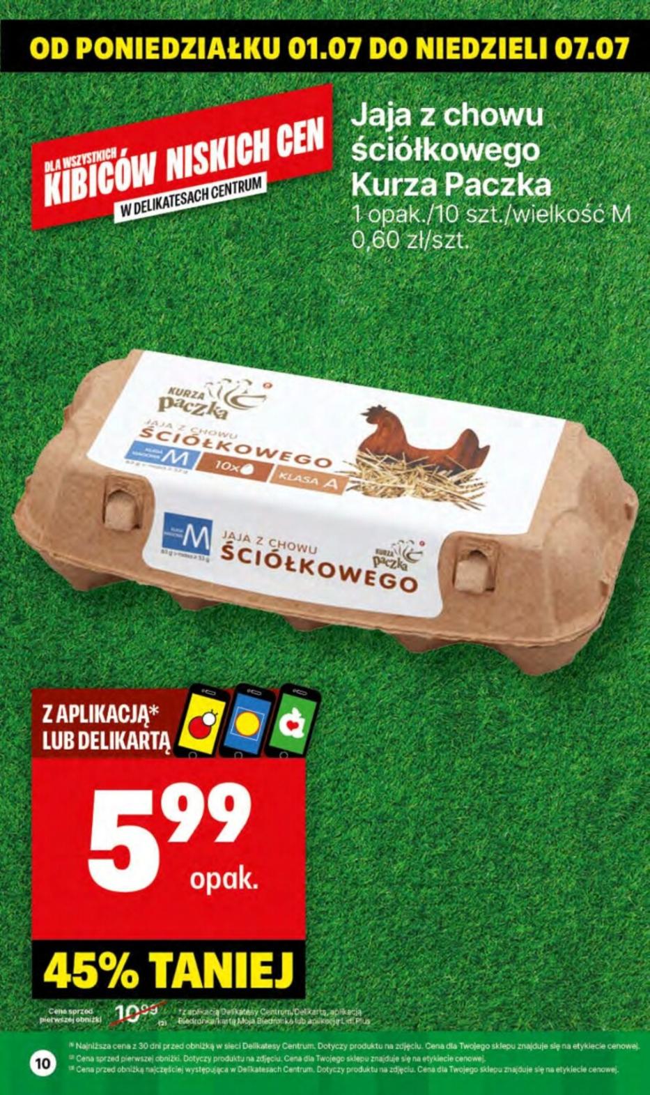 Gazetka promocyjna Delikatesy Centrum str. 10