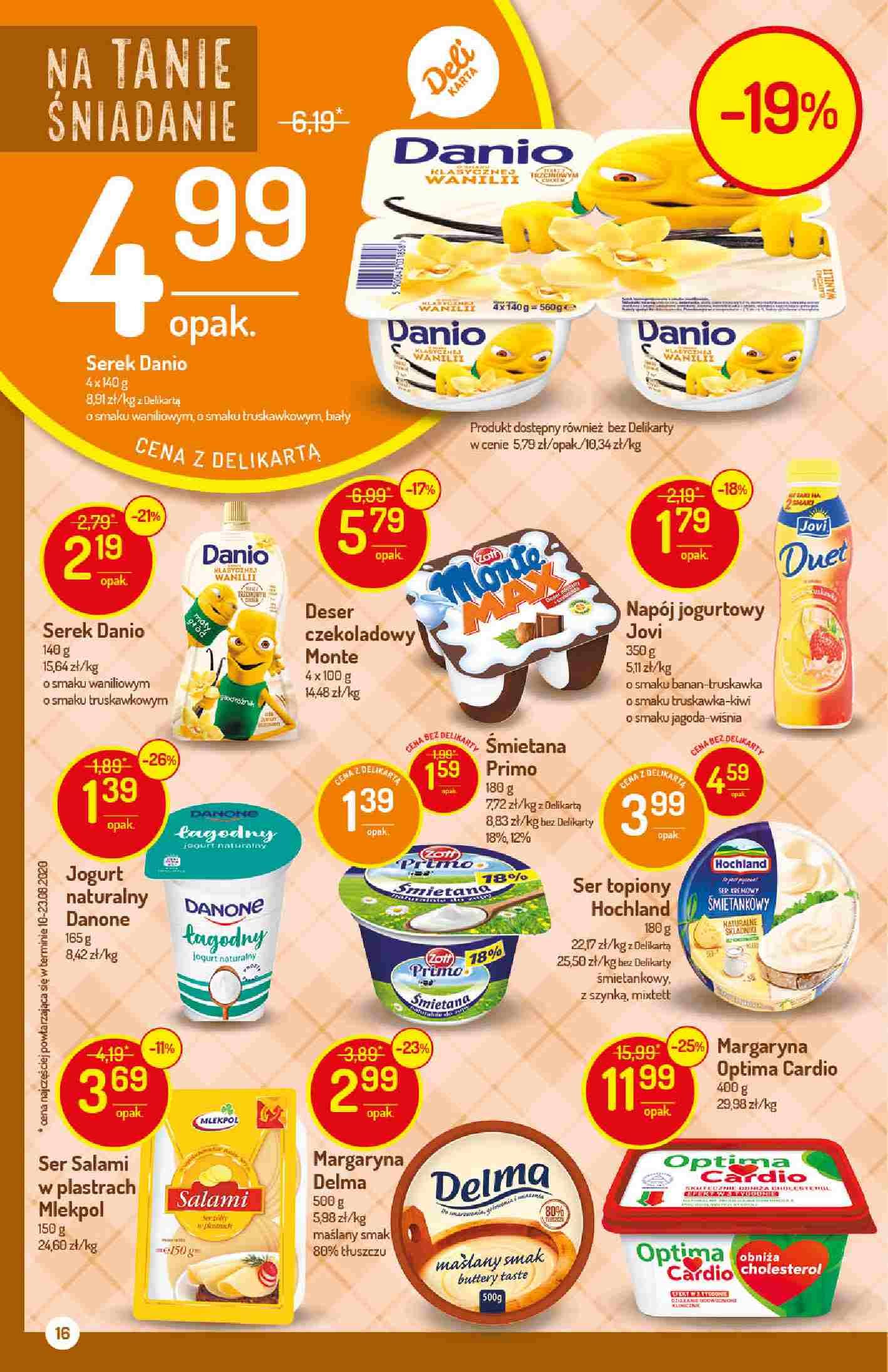 Gazetka promocyjna Delikatesy Centrum str. 16