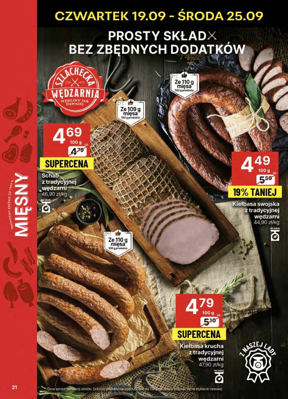 Gazetka promocyjna Delikatesy Centrum str. 21