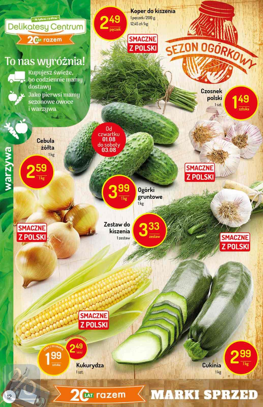 Gazetka promocyjna Delikatesy Centrum str. 12