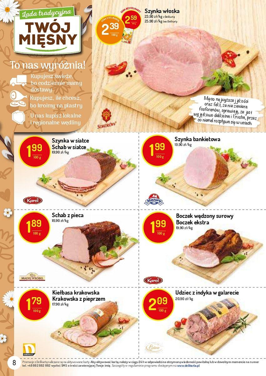 Gazetka promocyjna Delikatesy Centrum str. 8