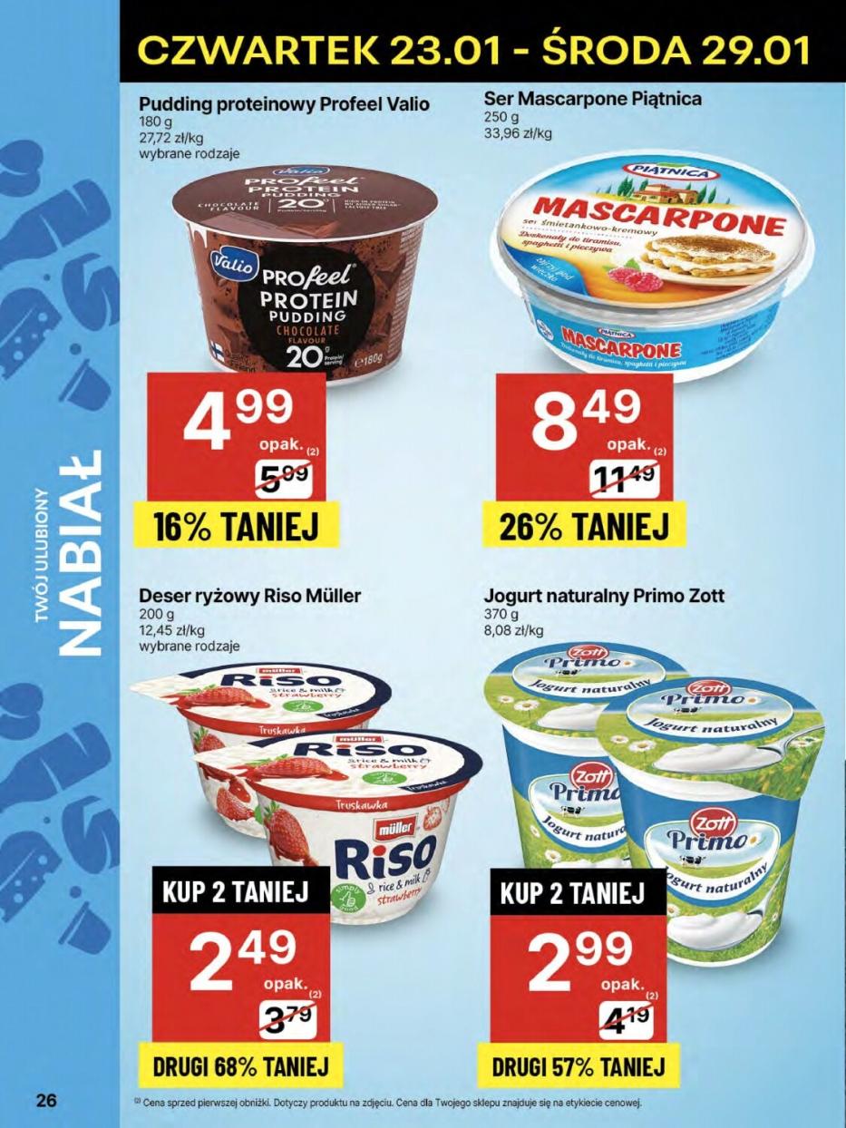 Gazetka promocyjna Delikatesy Centrum str. 26