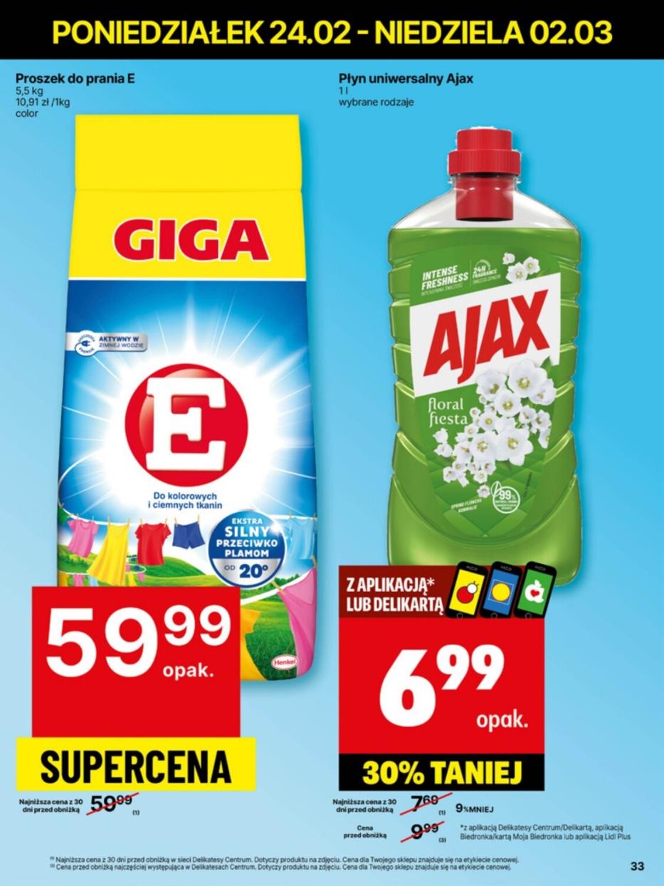 Gazetka promocyjna Delikatesy Centrum str. 33