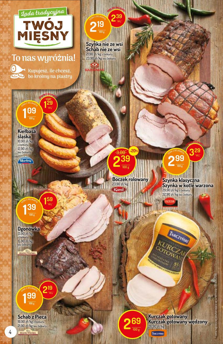 Gazetka promocyjna Delikatesy Centrum str. 4