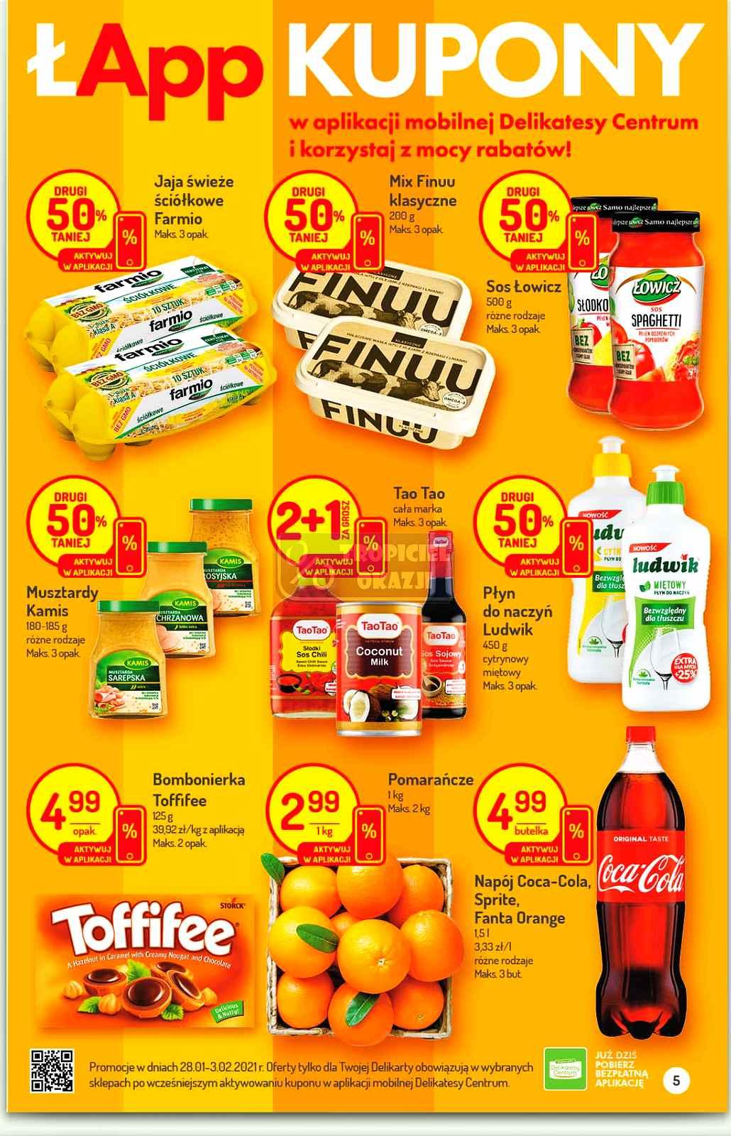 Gazetka promocyjna Delikatesy Centrum str. 5