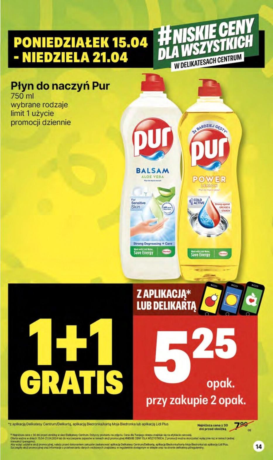 Gazetka promocyjna Delikatesy Centrum str. 14