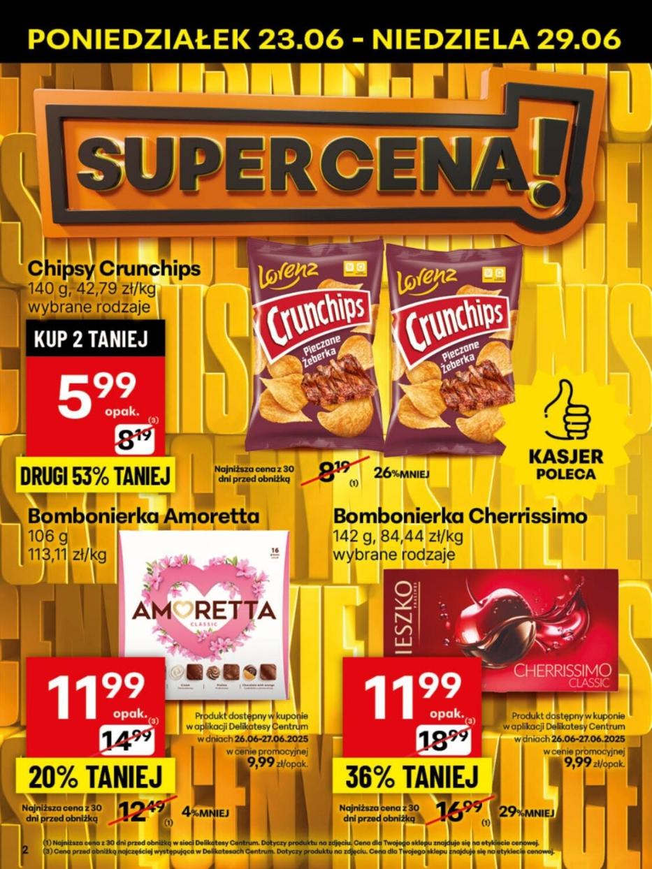 Gazetka promocyjna Delikatesy Centrum str. 2