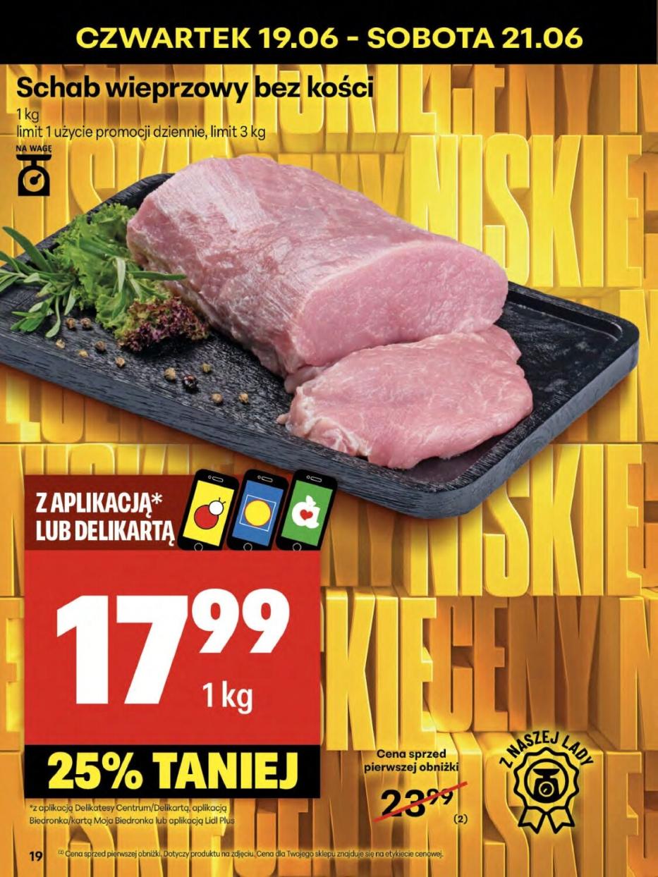 Gazetka promocyjna Delikatesy Centrum str. 19