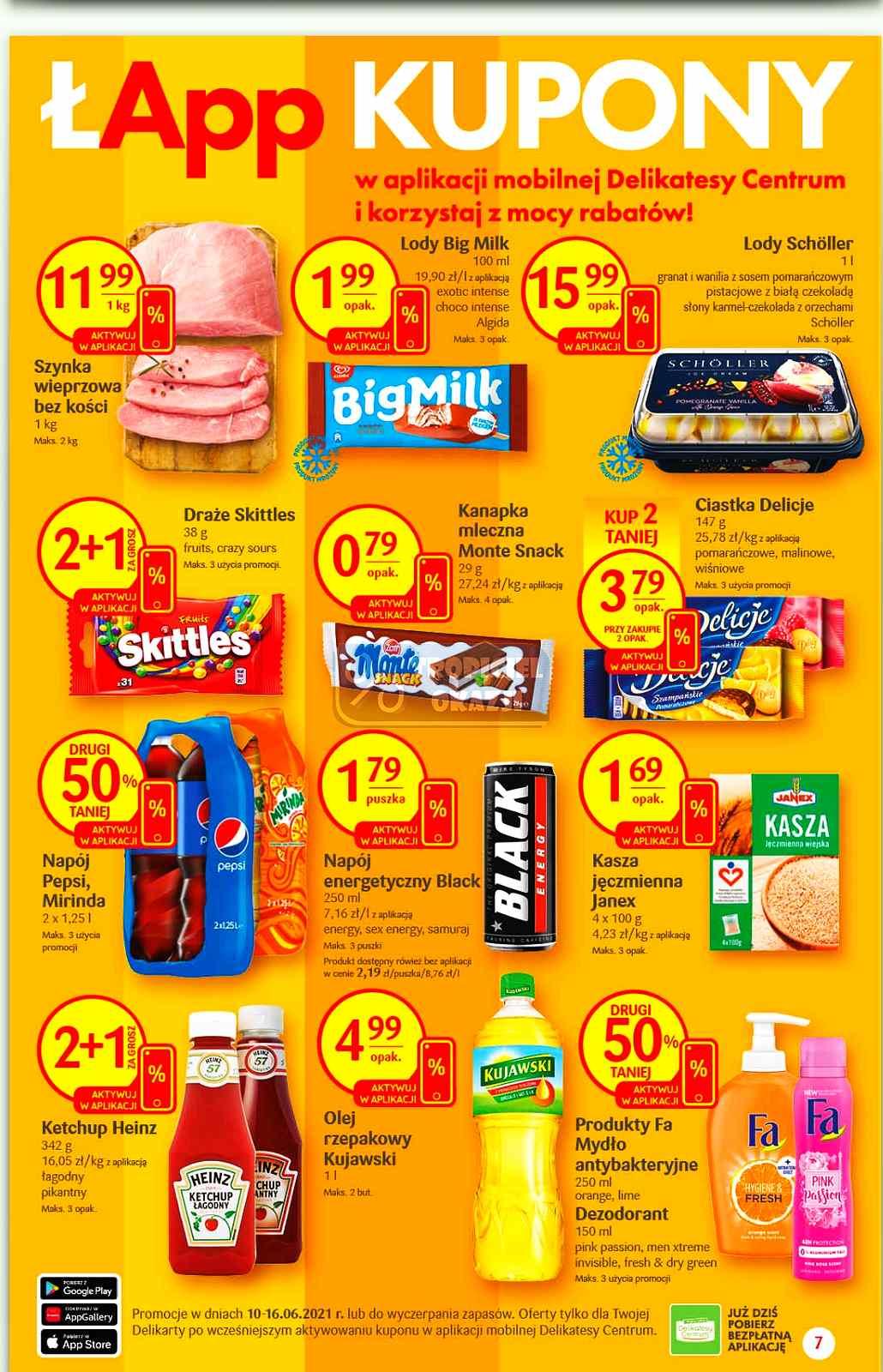 Gazetka promocyjna Delikatesy Centrum str. 7