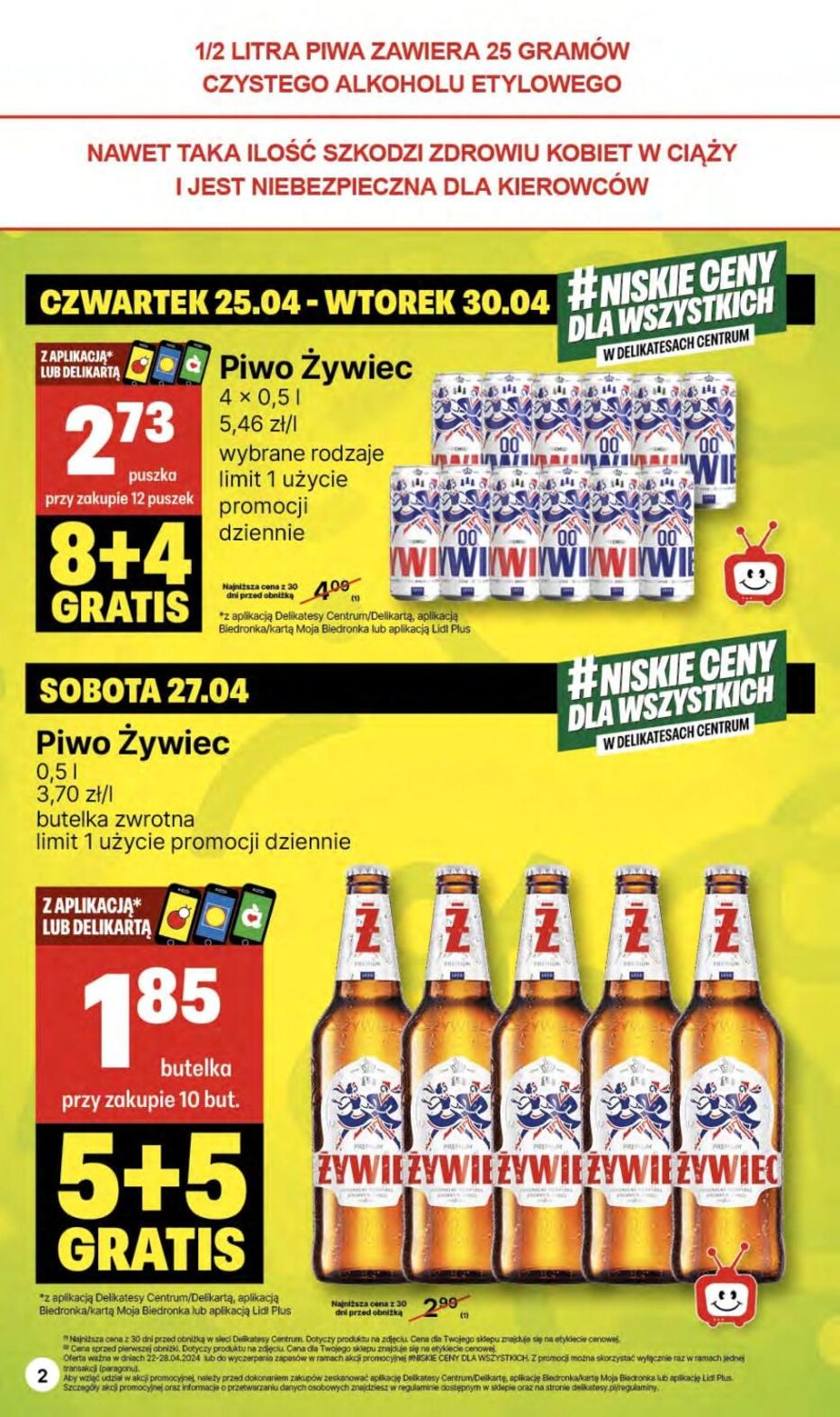 Gazetka promocyjna Delikatesy Centrum str. 2