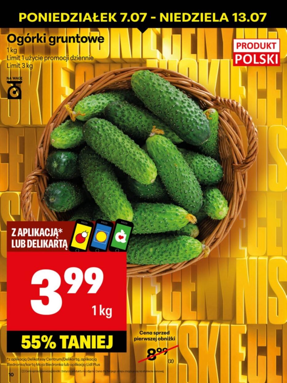 Gazetka promocyjna Delikatesy Centrum str. 10