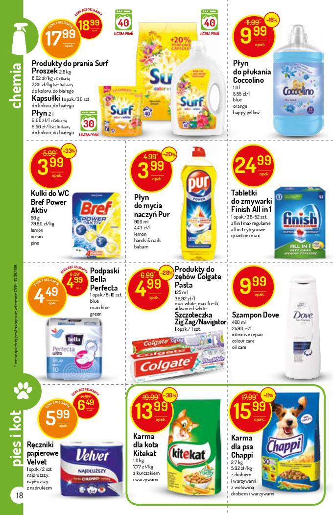 Gazetka promocyjna Delikatesy Centrum str. 18