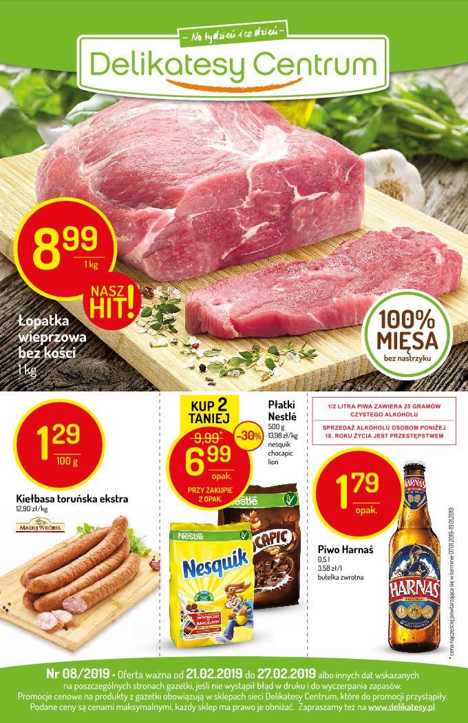 Gazetka promocyjna Delikatesy Centrum str. 20