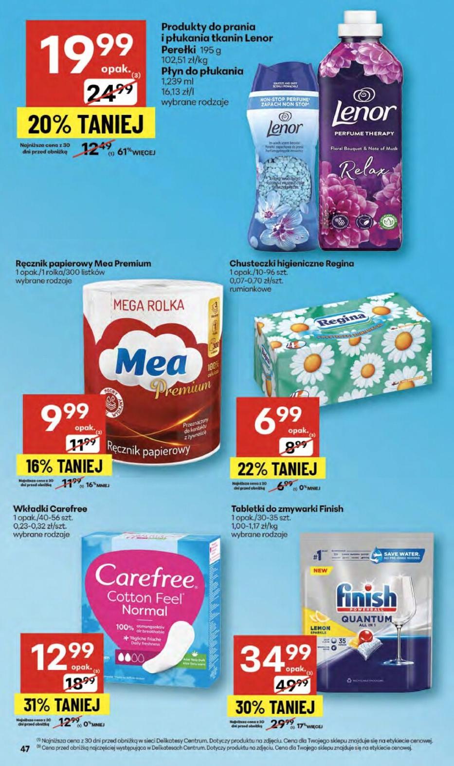 Gazetka promocyjna Delikatesy Centrum str. 47