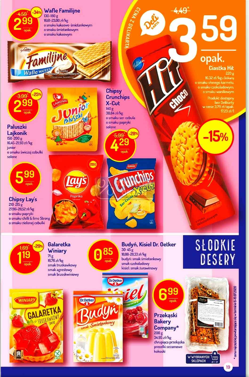 Gazetka promocyjna Delikatesy Centrum str. 19