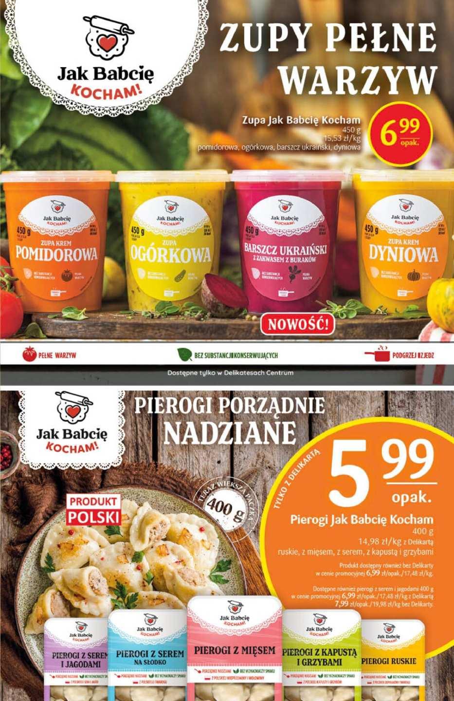 Gazetka promocyjna Delikatesy Centrum str. 19