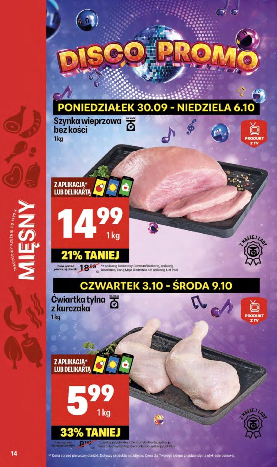 Gazetka promocyjna Delikatesy Centrum str. 14