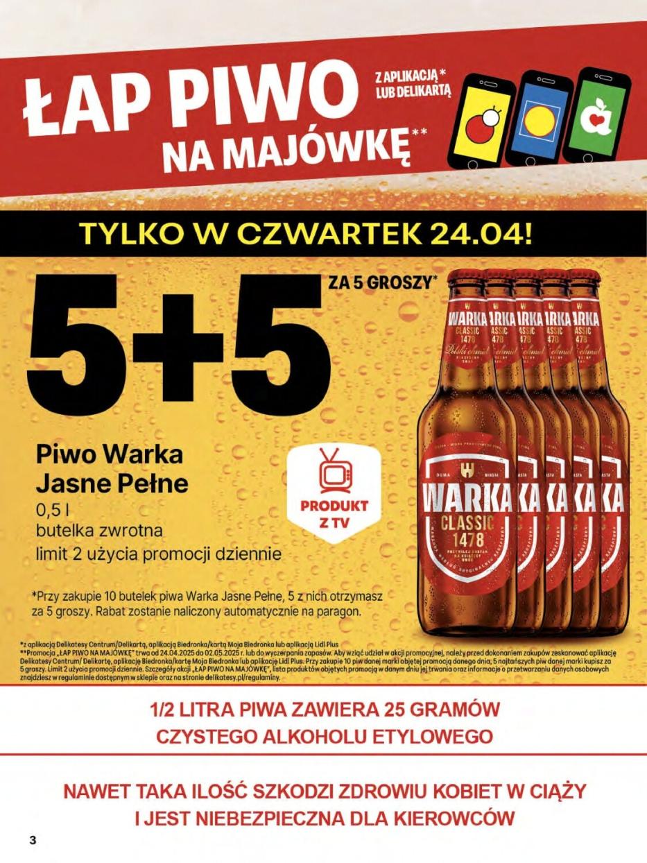 Gazetka promocyjna Delikatesy Centrum str. 3