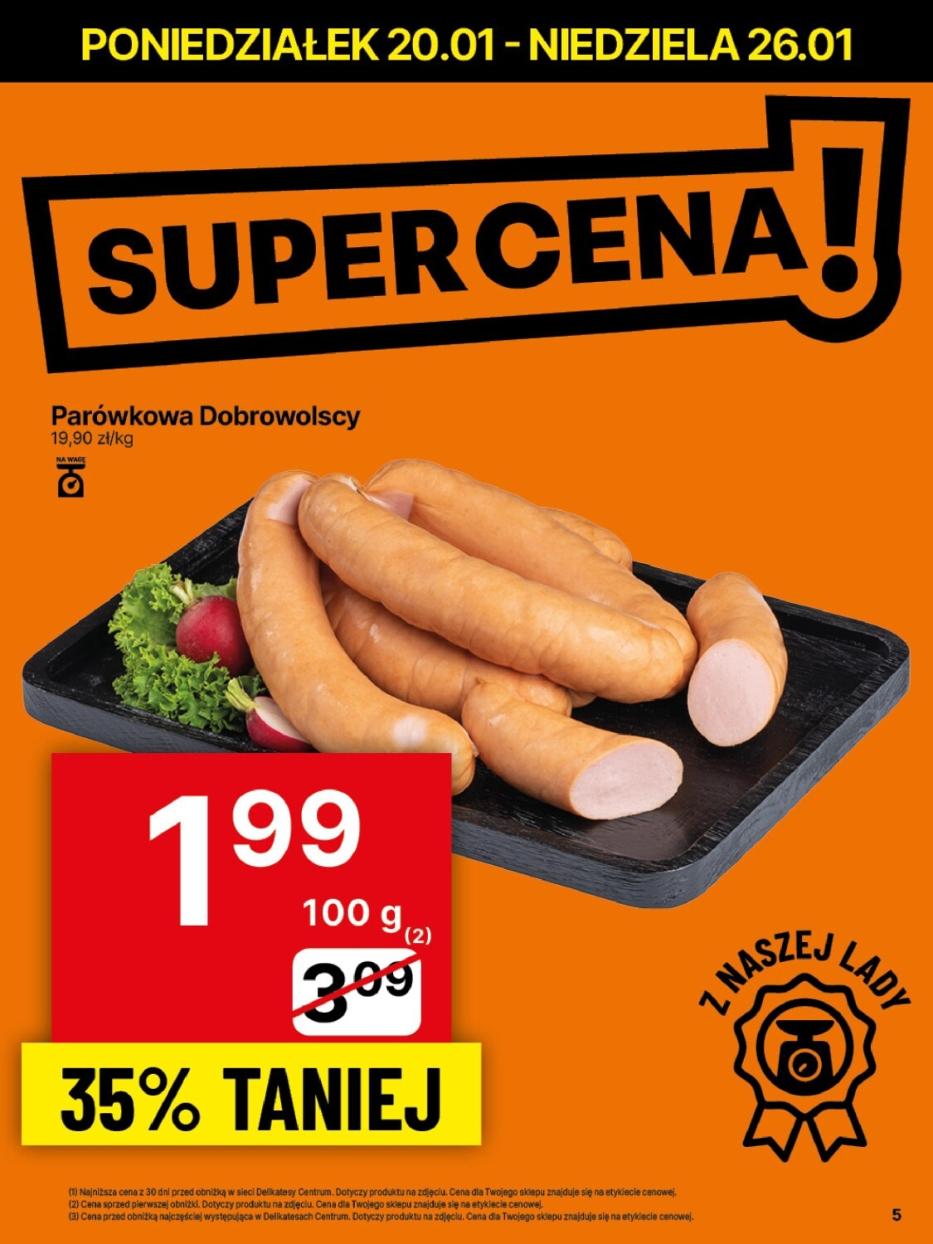 Gazetka promocyjna Delikatesy Centrum str. 5