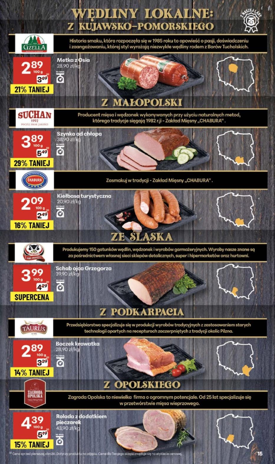 Gazetka promocyjna Delikatesy Centrum str. 15