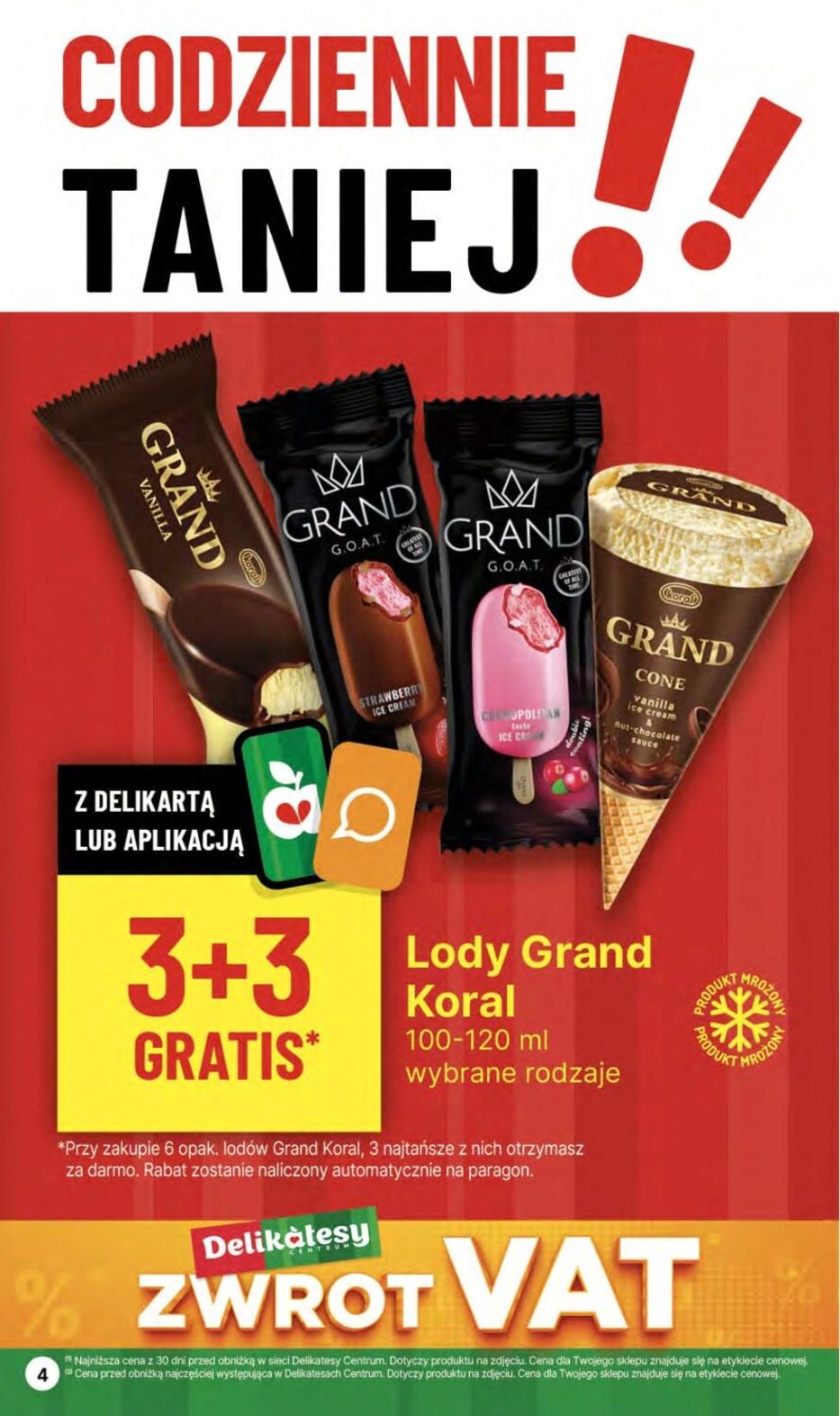 Gazetka promocyjna Delikatesy Centrum str. 4