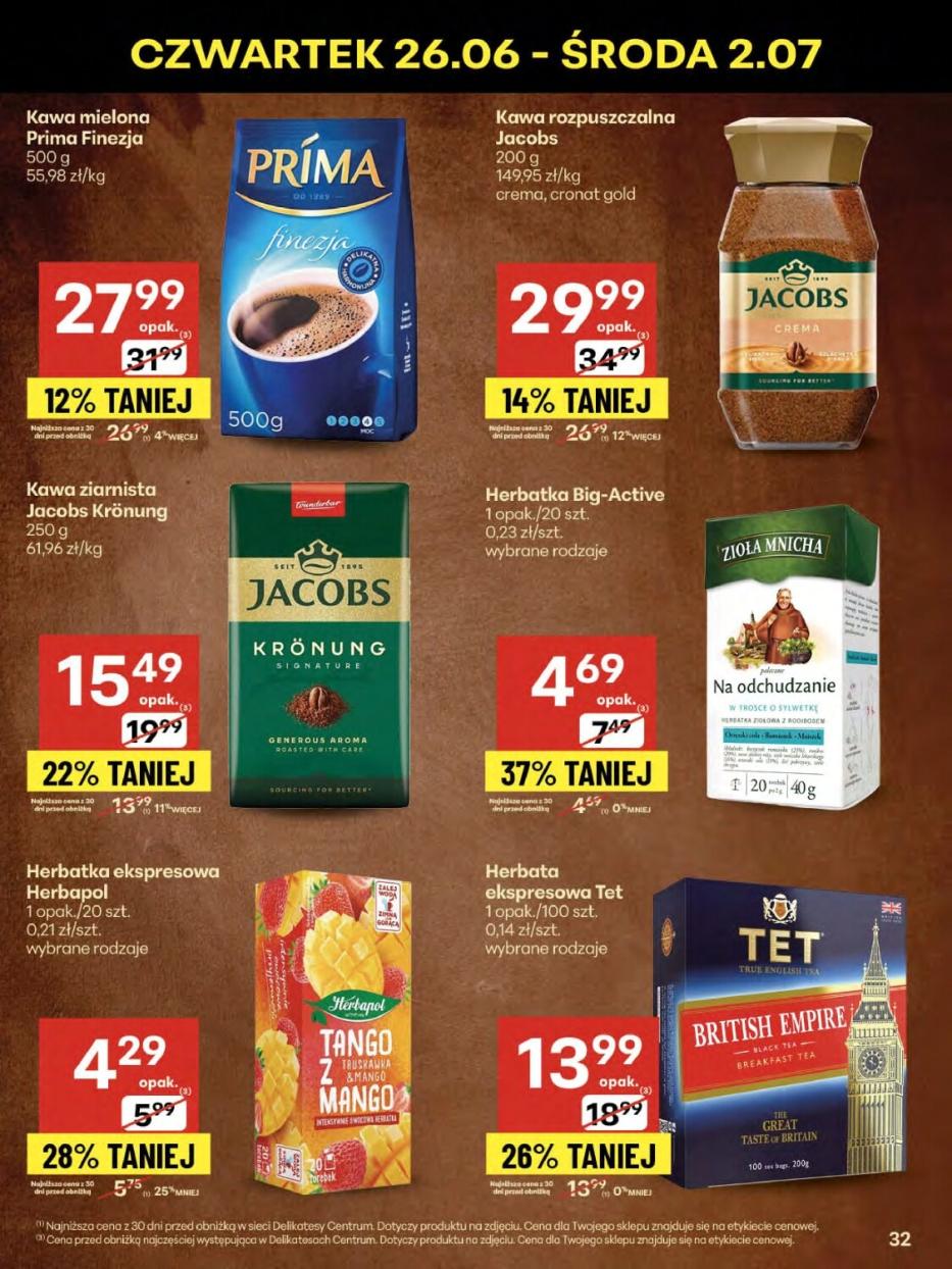 Gazetka promocyjna Delikatesy Centrum str. 32