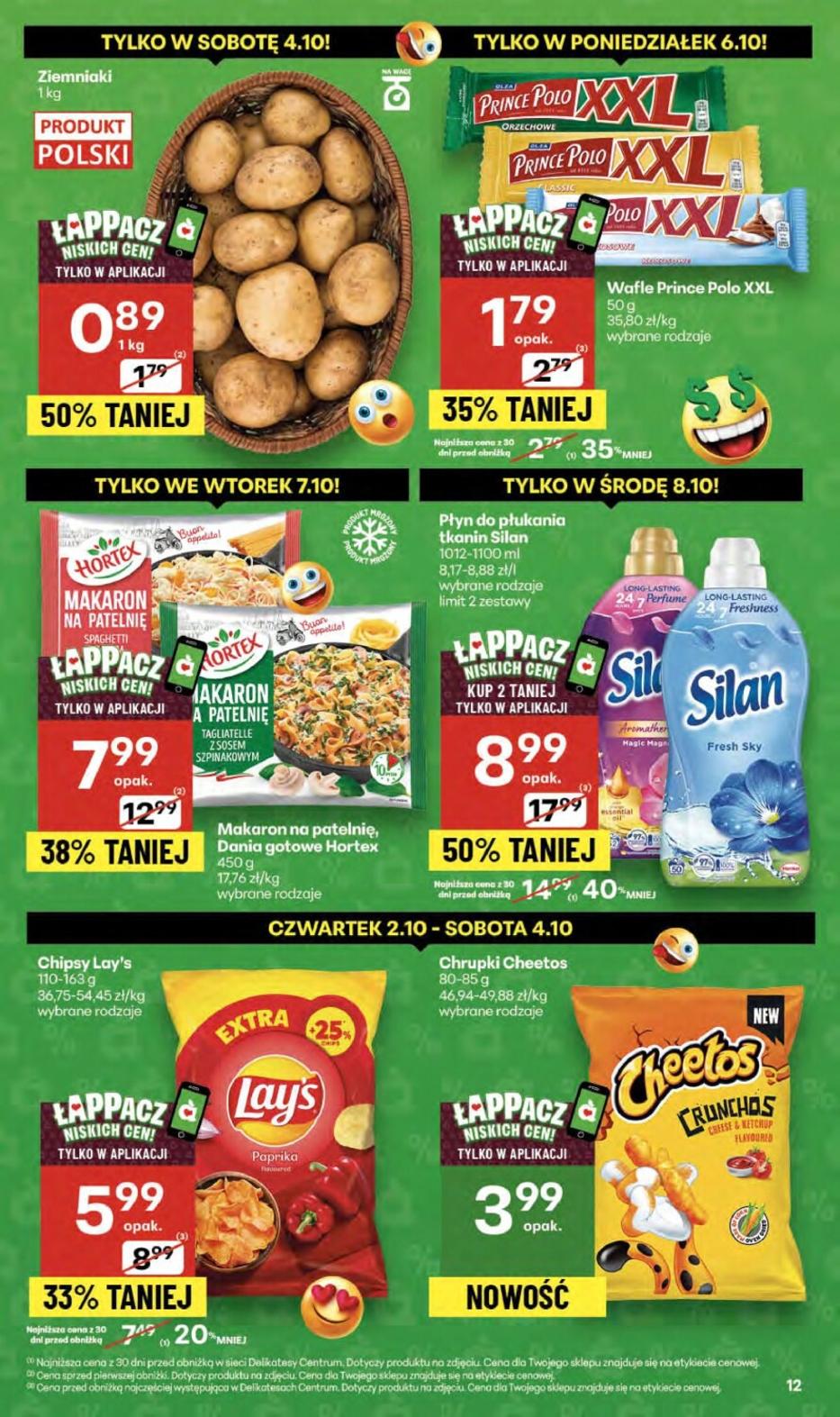 Gazetka promocyjna Delikatesy Centrum str. 12