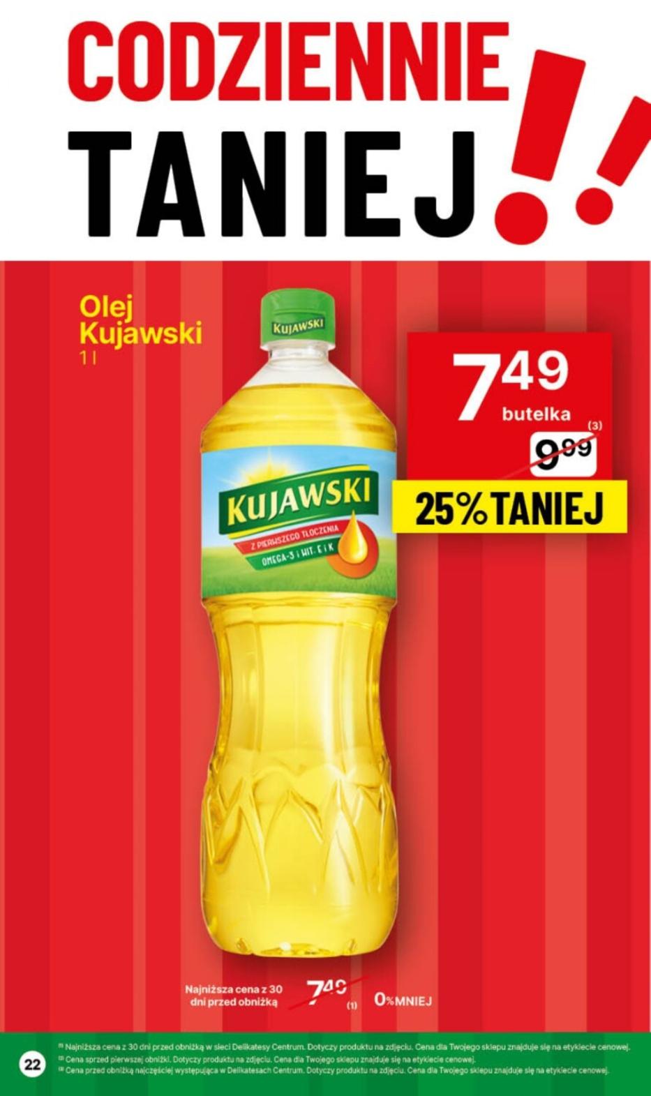 Gazetka promocyjna Delikatesy Centrum str. 22