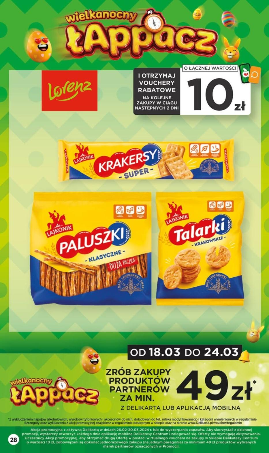 Gazetka promocyjna Delikatesy Centrum str. 28