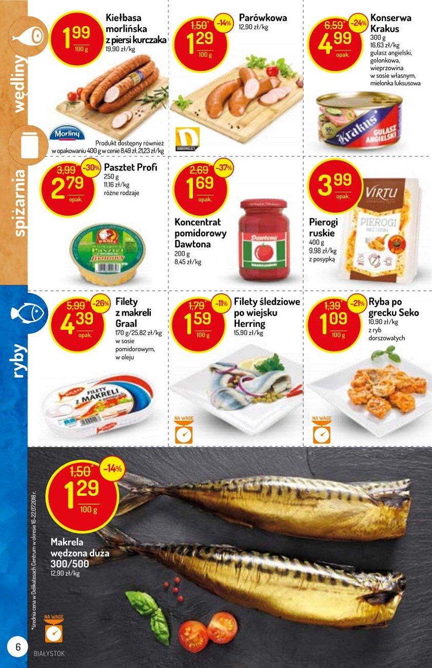 Gazetka promocyjna Delikatesy Centrum str. 6
