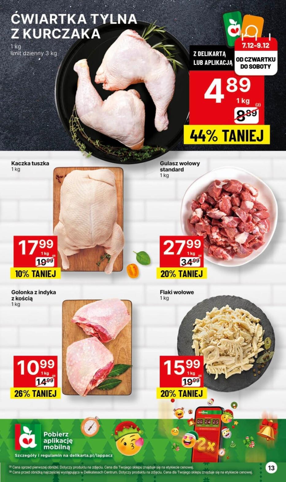 Gazetka promocyjna Delikatesy Centrum str. 13