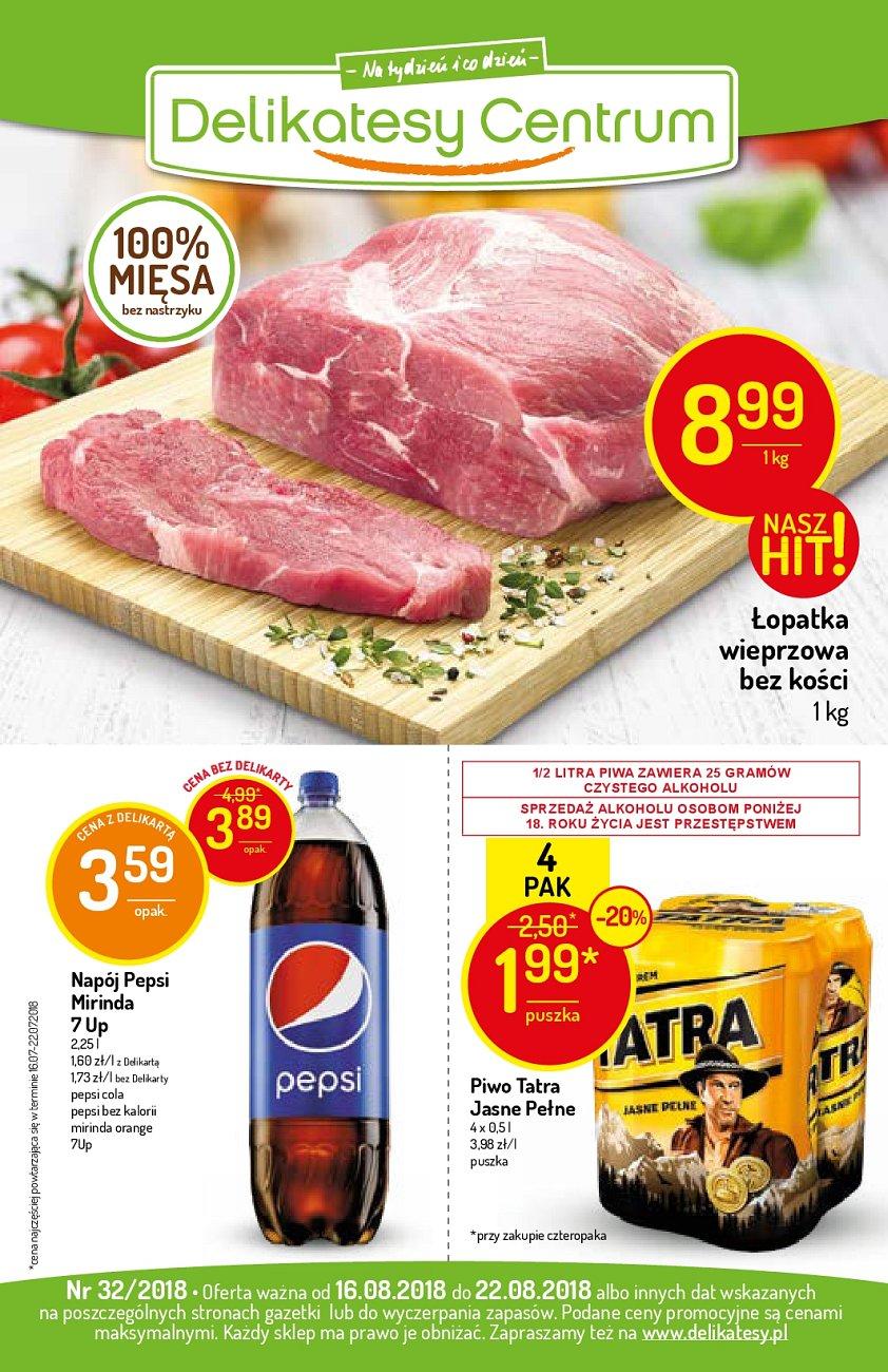 Gazetka promocyjna Delikatesy Centrum str. 16
