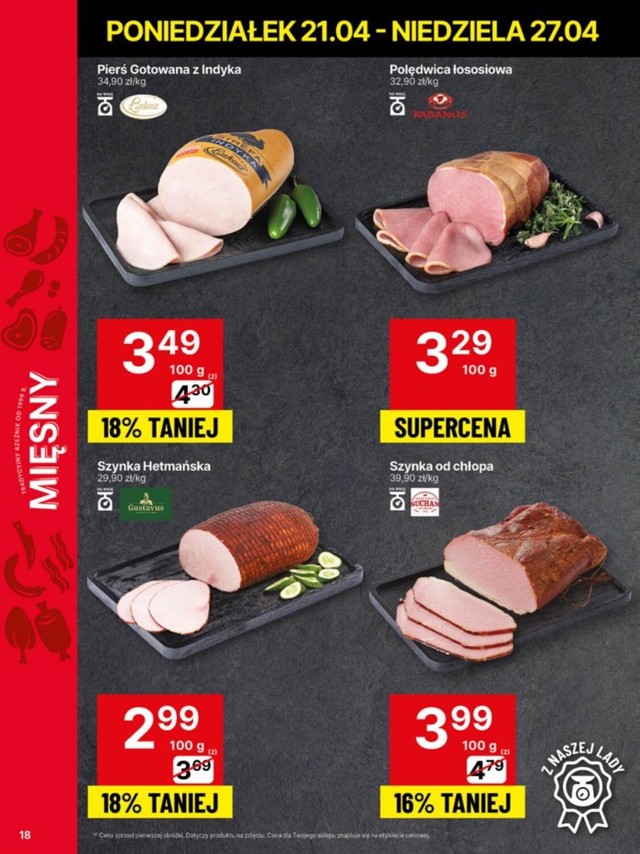 Gazetka promocyjna Delikatesy Centrum str. 18
