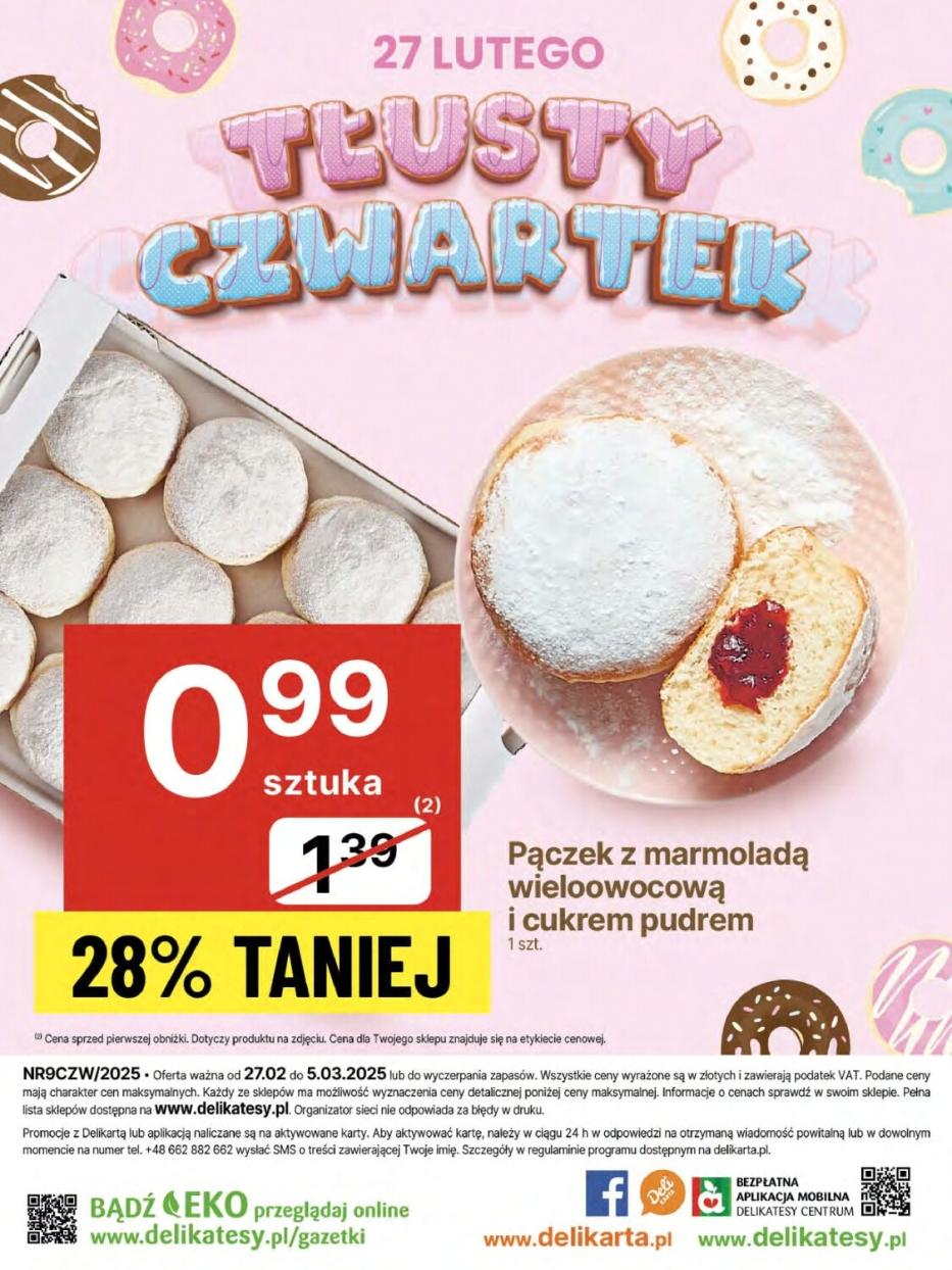 Gazetka promocyjna Delikatesy Centrum str. 46