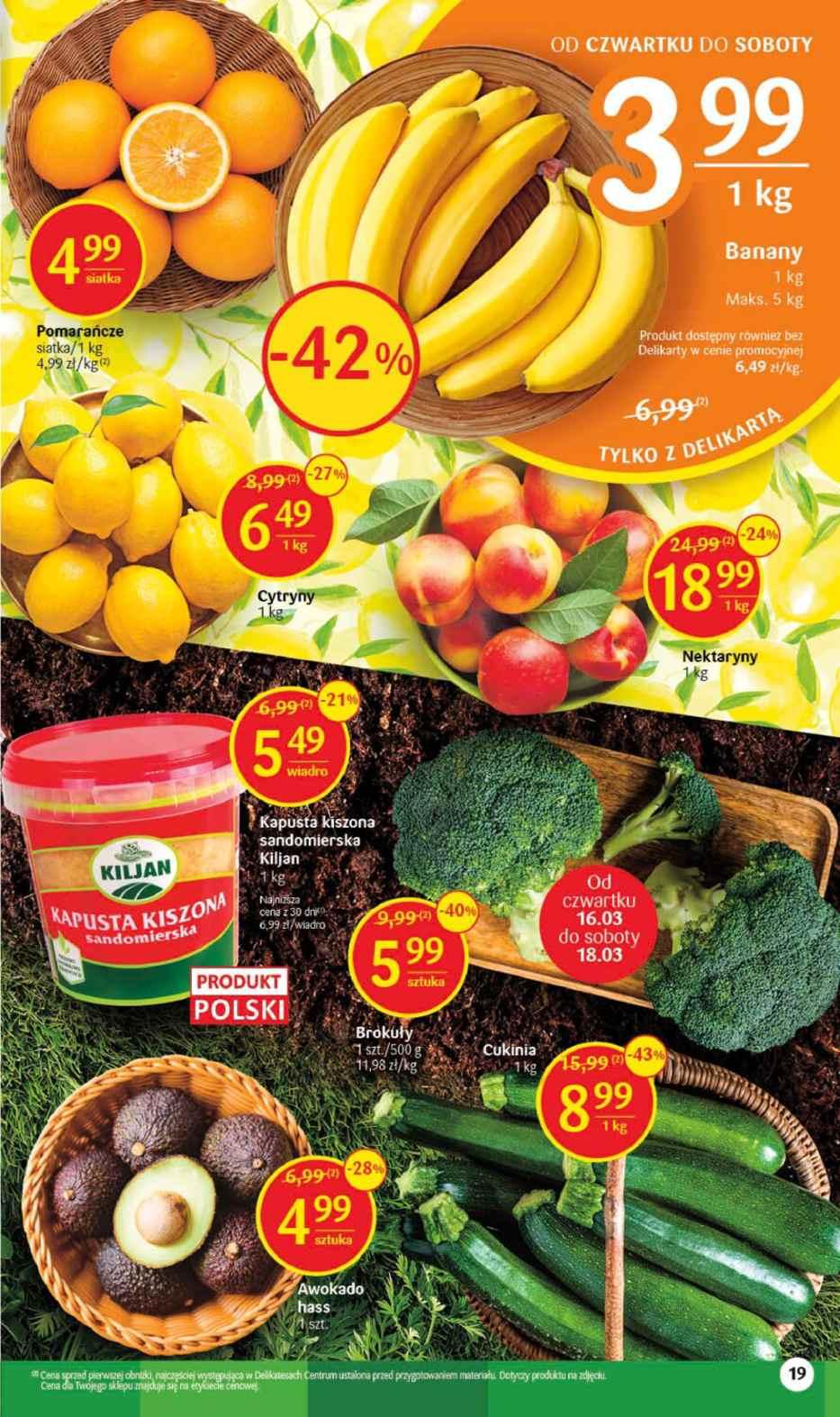 Gazetka promocyjna Delikatesy Centrum str. 19