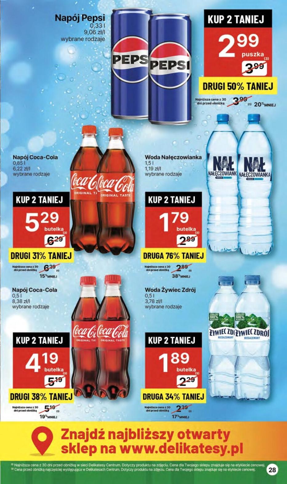 Gazetka promocyjna Delikatesy Centrum str. 28