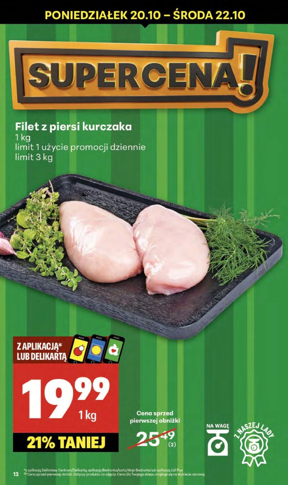 Gazetka promocyjna Delikatesy Centrum str. 13